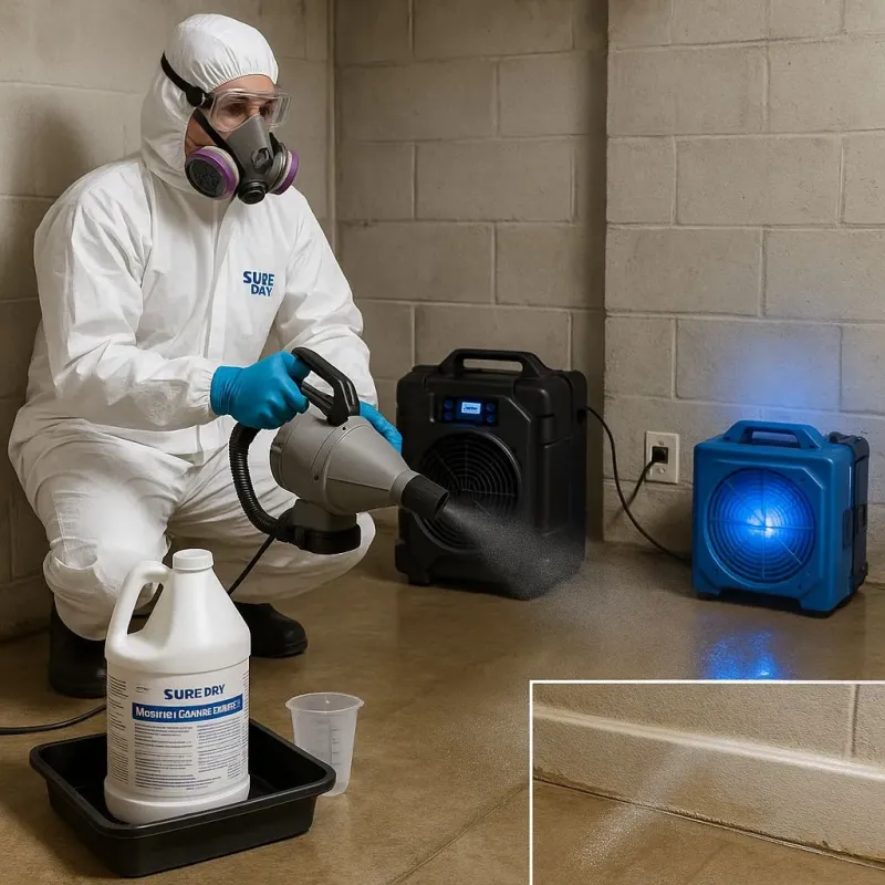 Sanitization and Odor Removal process in Stewartville, MN