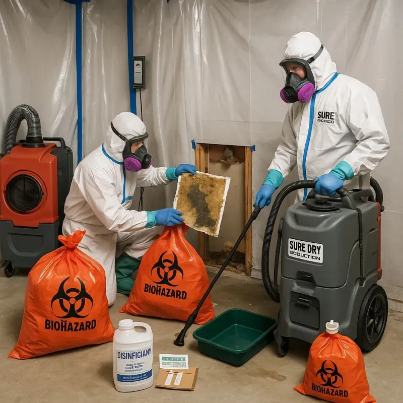 Contaminated Water Handling Protocols process in Stewartville, MN